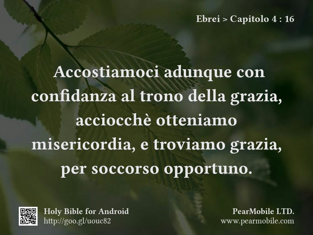 Ebrei, Capitolo 4:16